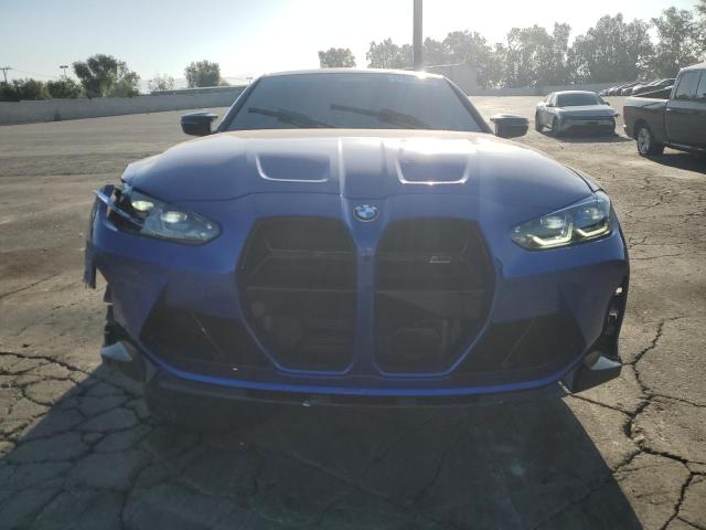 WBS43AY06RFR58100 - 2024 BMW M3 COMPETITION BLUE photo 5