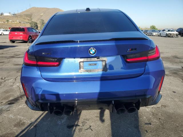 WBS43AY06RFR58100 - 2024 BMW M3 COMPETITION BLUE photo 6
