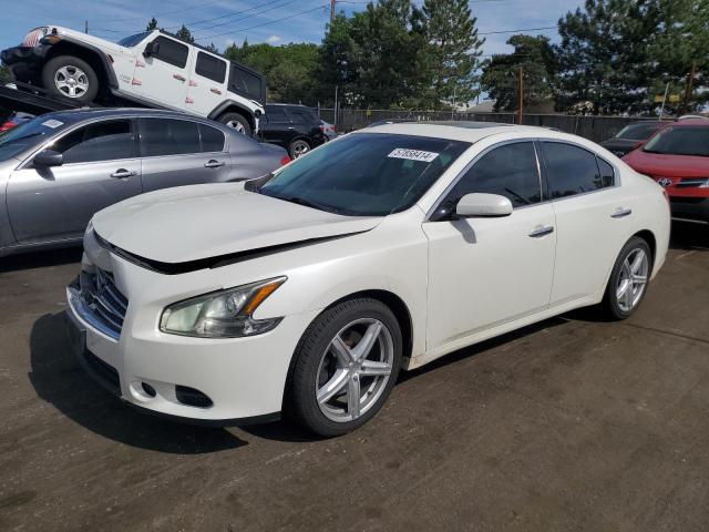 1N4AA5AP6BC863435 - 2011 NISSAN MAXIMA S WHITE photo 1