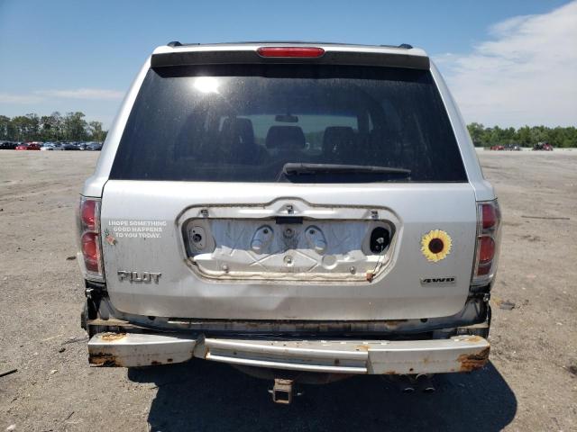 5FNYF18328B039708 - 2008 HONDA PILOT SE SILVER photo 6