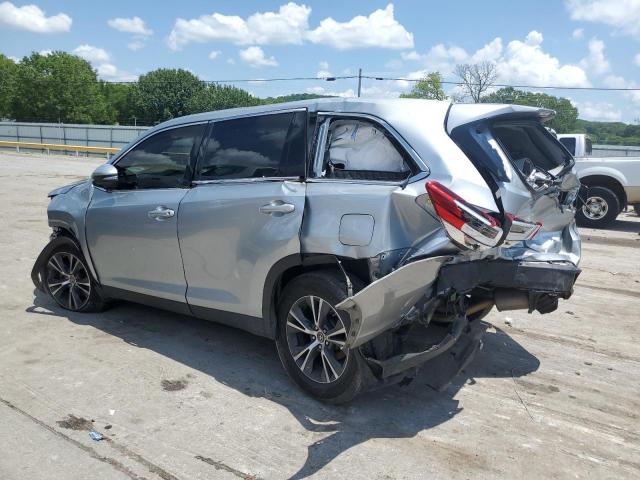 5TDZARFH6KS042114 - 2019 TOYOTA HIGHLANDER LE SILVER photo 2