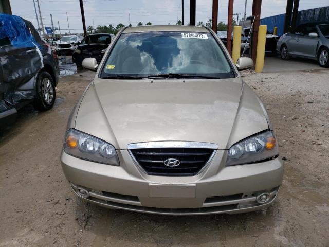 KMHDN46D36U320138 - 2006 HYUNDAI ELANTRA GLS BEIGE photo 5