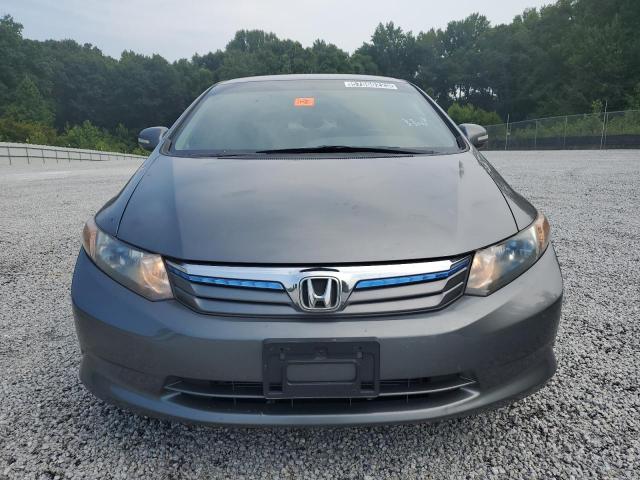 JHMFB4F30CS001668 - 2012 HONDA CIVIC HYBRID L GRAY photo 5