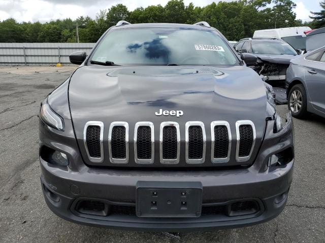 1C4PJMCS6EW242599 - 2014 JEEP CHEROKEE LATITUDE GRAY photo 5