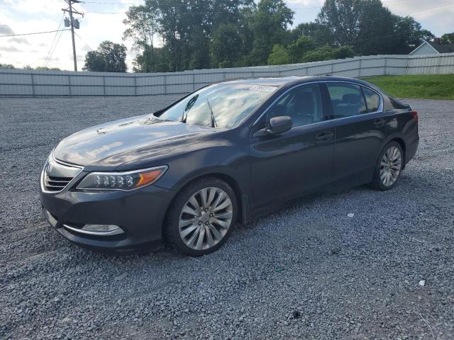 JH4KC1F92EC004325 - 2014 ACURA RLX ADVANCE CHARCOAL photo 1