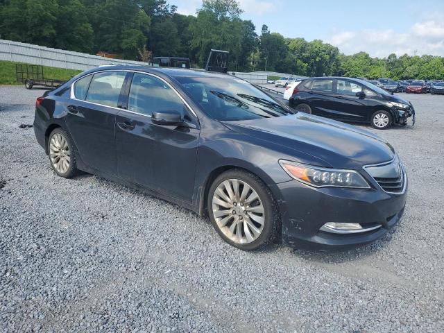 JH4KC1F92EC004325 - 2014 ACURA RLX ADVANCE CHARCOAL photo 4
