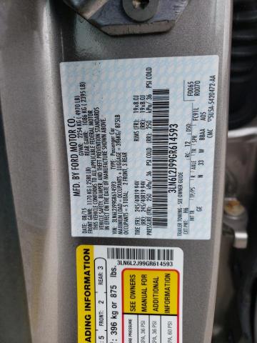 3LN6L2J99GR614593 - 2016 LINCOLN MKZ Boz foto 13