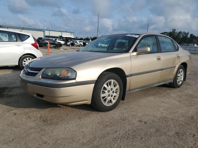 2G1WF52E049199828 - 2004 CHEVROLET IMPALA BEIGE photo 1