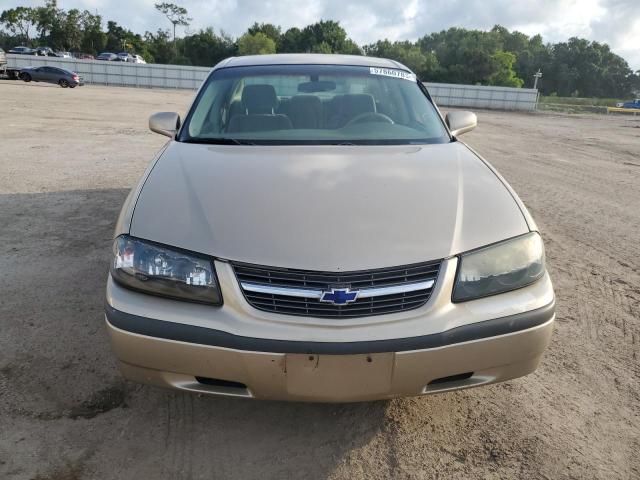 2G1WF52E049199828 - 2004 CHEVROLET IMPALA BEIGE photo 5