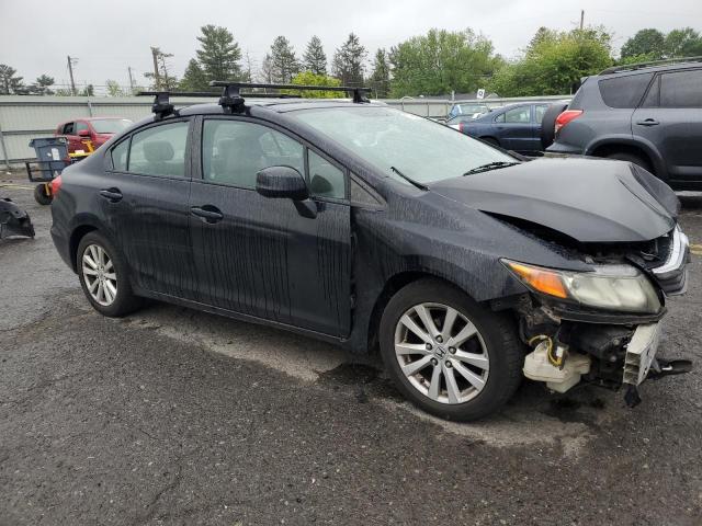 2HGFB2F96CH522378 - 2012 HONDA CIVIC EXL BLACK photo 4