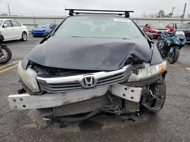 2HGFB2F96CH522378 - 2012 HONDA CIVIC EXL BLACK photo 5