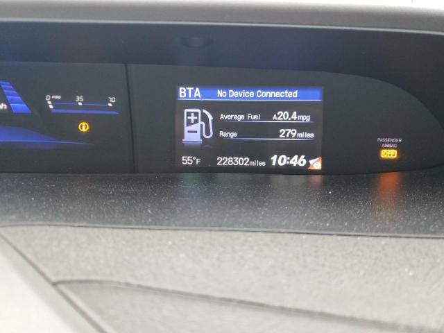 2HGFB2F96CH522378 - 2012 HONDA CIVIC EXL BLACK photo 9