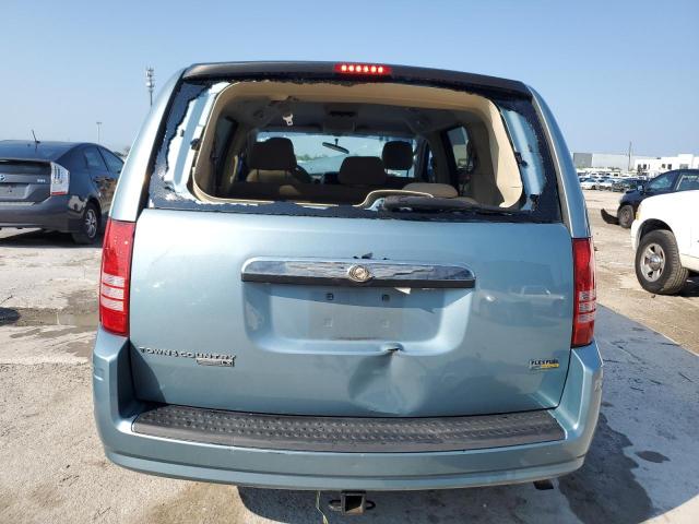 2A8HR44H28R621220 - 2008 CHRYSLER TOWN & COU LX TEAL photo 6