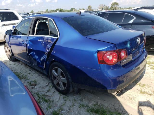 3VWRM71KX8M017933 - 2008 VOLKSWAGEN JETTA SE BLUE photo 2