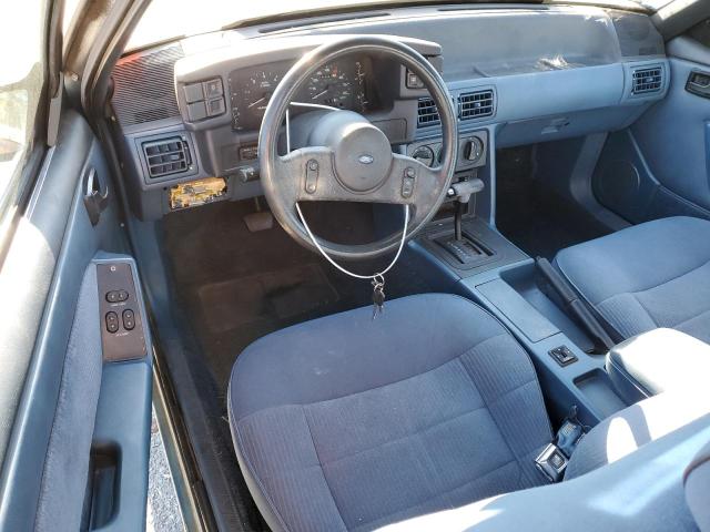 1FABP40A2KF194413 - 1989 FORD MUSTANG LX BLUE photo 8
