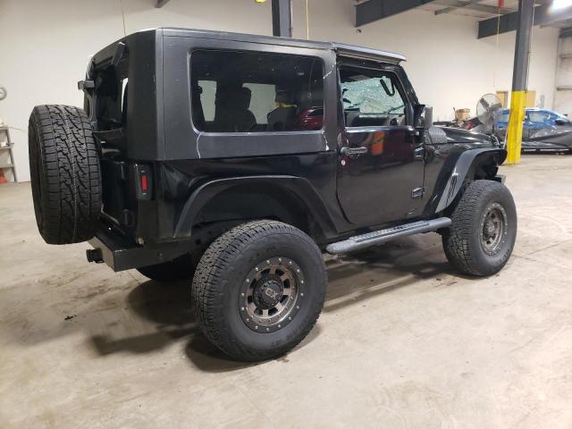 1J4FA54197L134189 - 2007 JEEP WRANGLER SAHARA BLACK photo 3