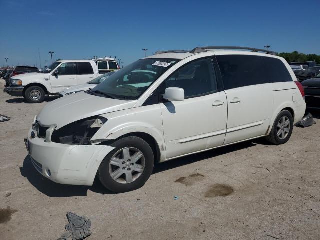 5N1BV28U04N355087 - 2004 NISSAN QUEST S WHITE photo 1