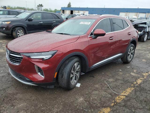 LRBFZNR48PD059754 - 2023 BUICK ENVISION ESSENCE أحمر صورة 1