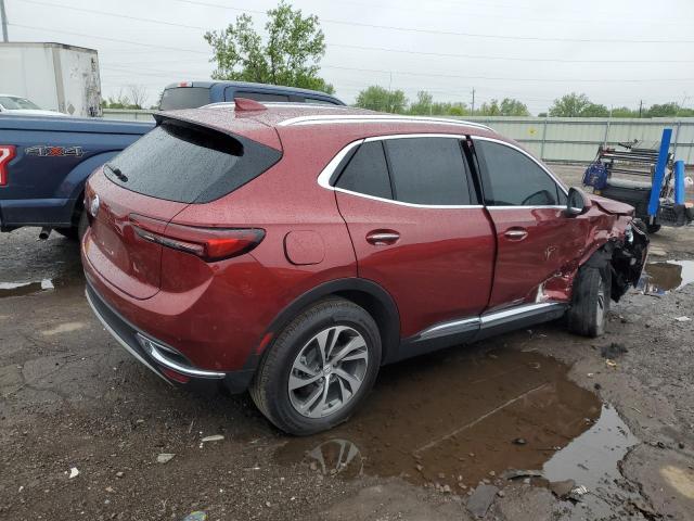 LRBFZNR48PD059754 - 2023 BUICK ENVISION ESSENCE أحمر صورة 3