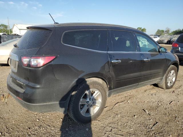 1GNKVGKDXDJ252347 - 2013 CHEVROLET TRAVERSE LT BLACK photo 3