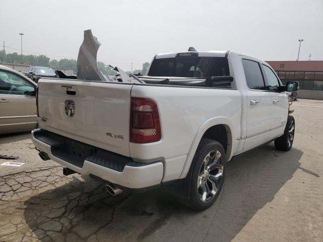 1C6SRFHM1MN763279 - 2021 RAM 1500 LIMITED WHITE photo 3