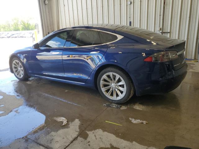 5YJSA1E21GF164844 - 2016 TESLA MODEL S BLUE photo 2