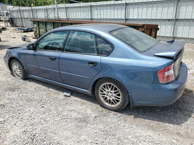 4S3BL626256225237 - 2005 SUBARU LEGACY 2.5I LIMITED BLUE photo 2