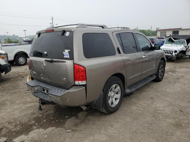 5N1AA08B16N724150 - 2006 NISSAN ARMADA SE GOLD photo 3