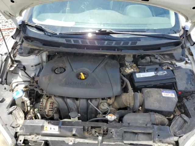 KMHDH4AE6EU187588 - 2014 HYUNDAI ELANTRA SE SILVER photo 11