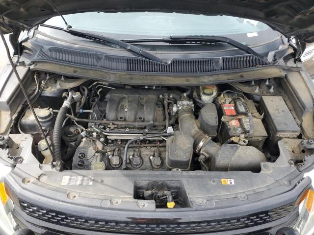 1FM5K8AR7FGA21225 - 2015 FORD EXPLORER POLICE INTERCEPTOR BLACK photo 12