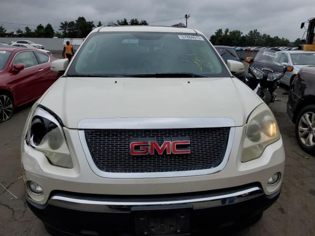 1GKKVRED6CJ180663 - 2012 GMC ACADIA SLT-1 WHITE photo 5