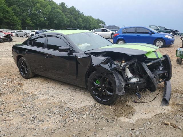 2C3CDXAT4JH247137 - 2018 DODGE CHARGER POLICE BLACK photo 4