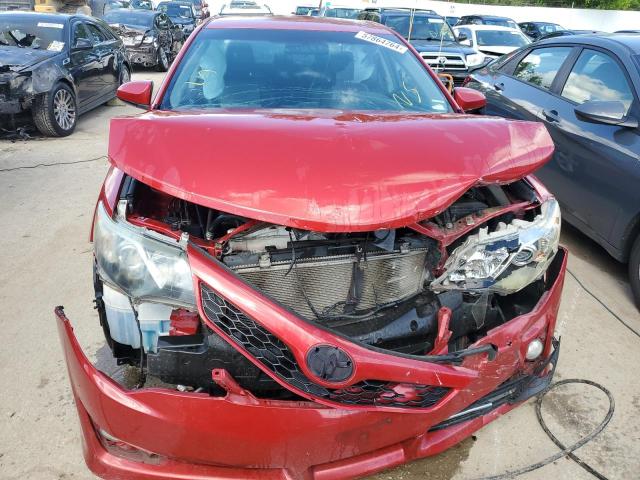 4T1BF1FK3DU703219 - 2013 TOYOTA CAMRY L RED photo 5