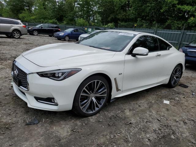 JN1EV7EL1HM551791 - 2017 INFINITI Q60 PREMIUM WHITE photo 1