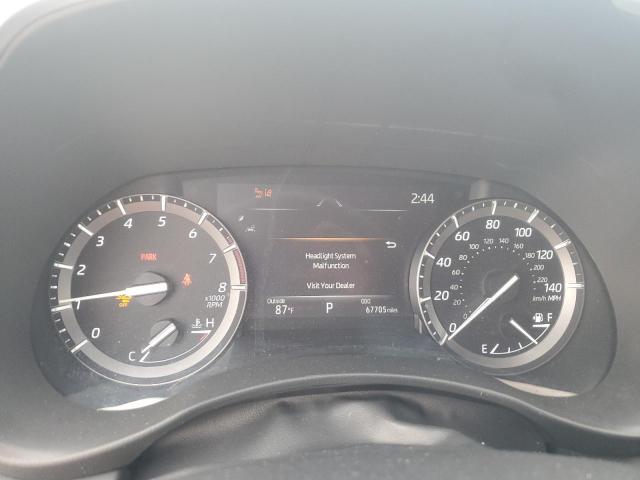 5TDGZRBH9MS128882 - 2021 TOYOTA HIGHLANDER XLE SILVER photo 9