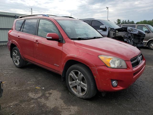 JTMRK4DV4A5092703 - 2010 TOYOTA RAV4 SPORT RED photo 4