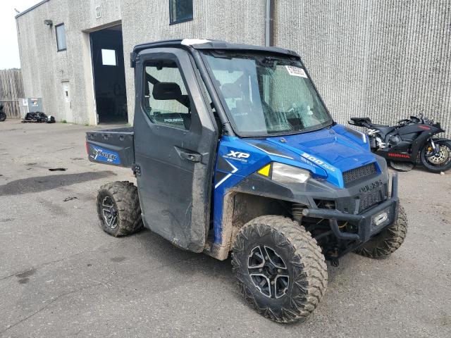 4XARTE878J8035537 - 2018 POLARIS RANGER XP 900 EPS BLUE photo 1