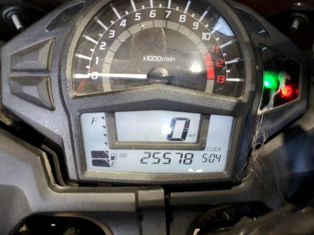 JKAEXEE15DDA08865 - 2013 KAWASAKI EX650 E BLACK photo 7