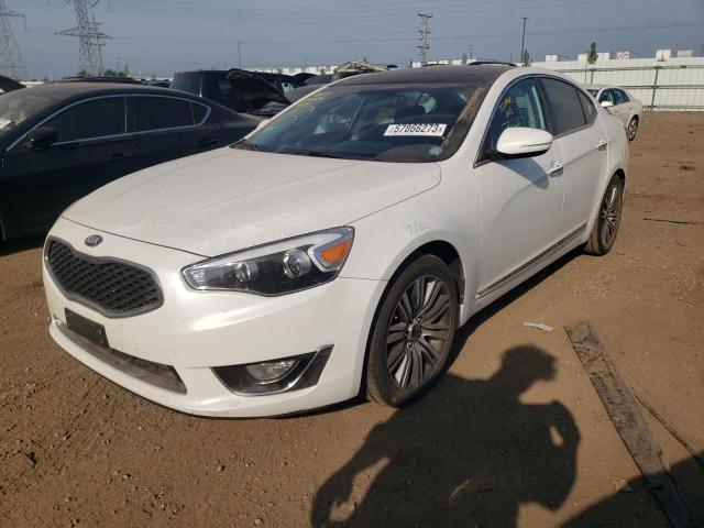 KNALN4D72G5211160 - 2016 KIA CADENZA LUXURY WHITE photo 1