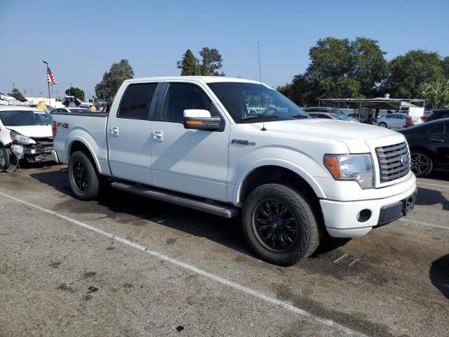 1FTEW1C85AKC37228 - 2010 FORD F150 SUPERCREW WHITE photo 4