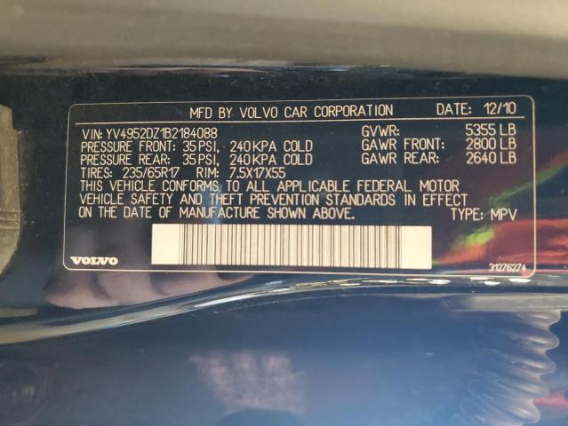 YV4952DZ1B2184088 - 2011 VOLVO XC60 3.2 BLACK photo 14