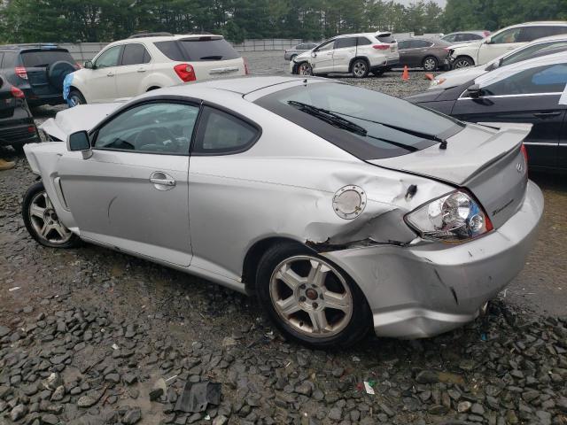 KMHHM65D54U152839 - 2004 HYUNDAI TIBURON SILVER photo 2