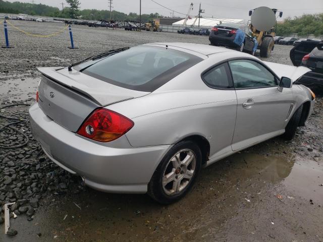 KMHHM65D54U152839 - 2004 HYUNDAI TIBURON SILVER photo 3