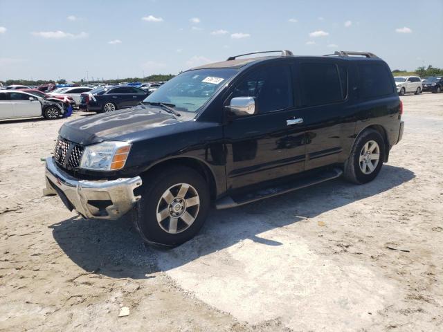 5N1AA08A95N728842 - 2005 NISSAN ARMADA SE BLACK photo 1