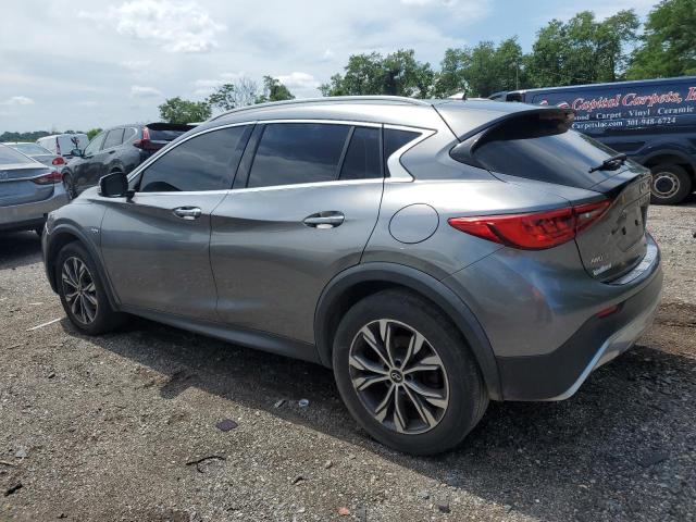 SJKCH5CR1HA025313 - 2017 INFINITI QX30 BASE رمادي صورة 2
