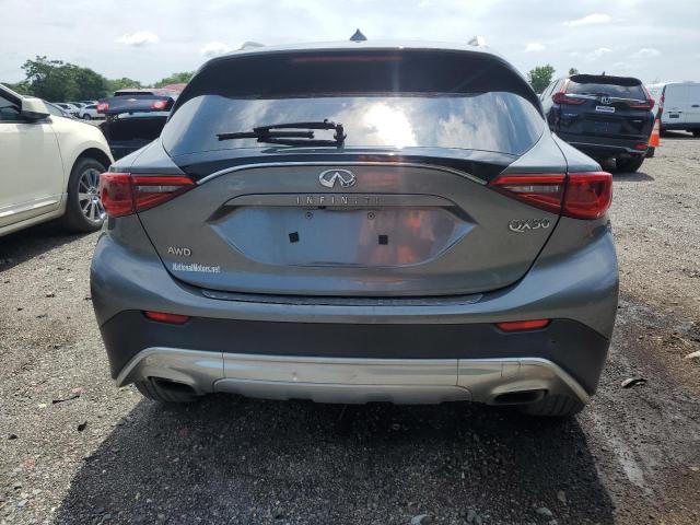 SJKCH5CR1HA025313 - 2017 INFINITI QX30 BASE GRAY photo 6