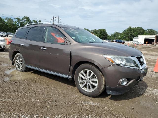 5N1AR2MN2FC608200 - 2015 NISSAN PATHFINDER S BROWN photo 4