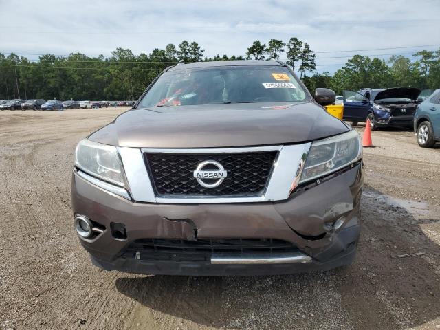 5N1AR2MN2FC608200 - 2015 NISSAN PATHFINDER S BROWN photo 5