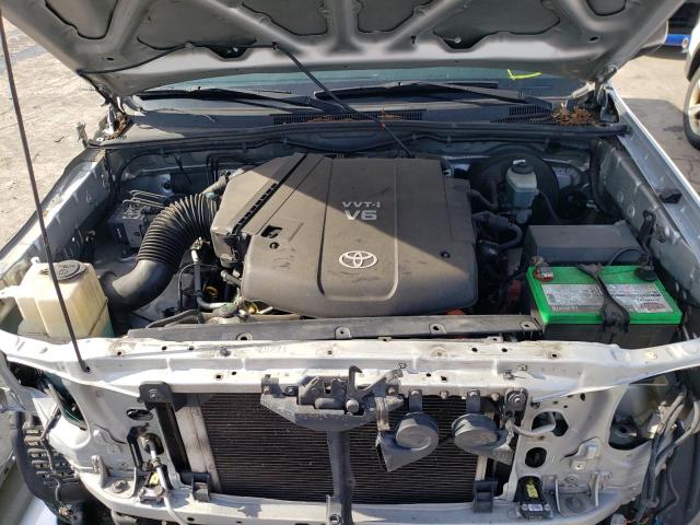 3TMJU62N28M049889 - 2008 TOYOTA TACOMA DOUBLE CAB PRERUNNER SILVER photo 7