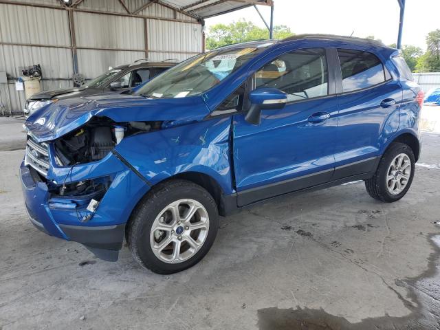 MAJ6S3GL1KC295316 - 2019 FORD ECOSPORT SE ლურჯი ფოტო 1